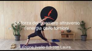 Lezione 29: LA FORZA DEL GUERRIERO ATTRAVERSO L’ENERGIA DELLE TORSIONI<br />con Laura