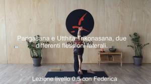 Lezione 34: PARIGASANA E UTTHITA TRIKONASANA<br />con Federica S.