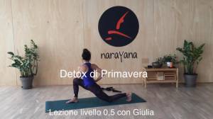 Lezione 84: DETOX DI PRIMAVERA<br />con Giulia.