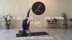 Lezione 55: SU E GIÙ…PER POI TROVARSI A TESTA IN GIÙ<br />con Antonio