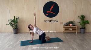 MAGGIO - LEZIONE LIVELLO 0,5: VASISTHASANA.<br /> Con Fausto